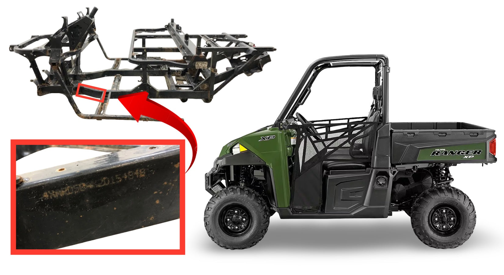Polaris ATV Frame Number Location