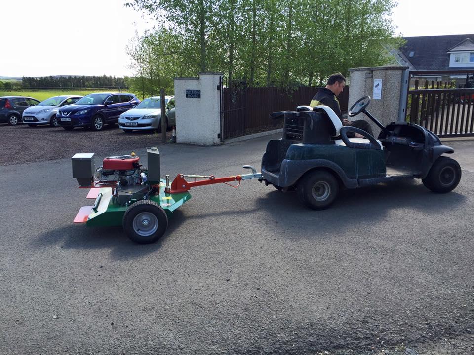 CLUB CAR PRECEDENT REAR TRAILER TOW HITCH GOLF CART BUGGY 2004 & UP