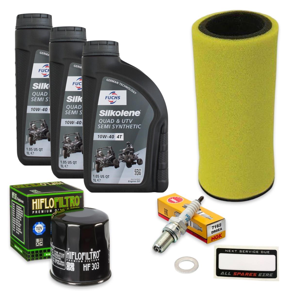 Yamaha Kodiak 400cc YFM400 Auto Service Kit with Oil (2000-2002)