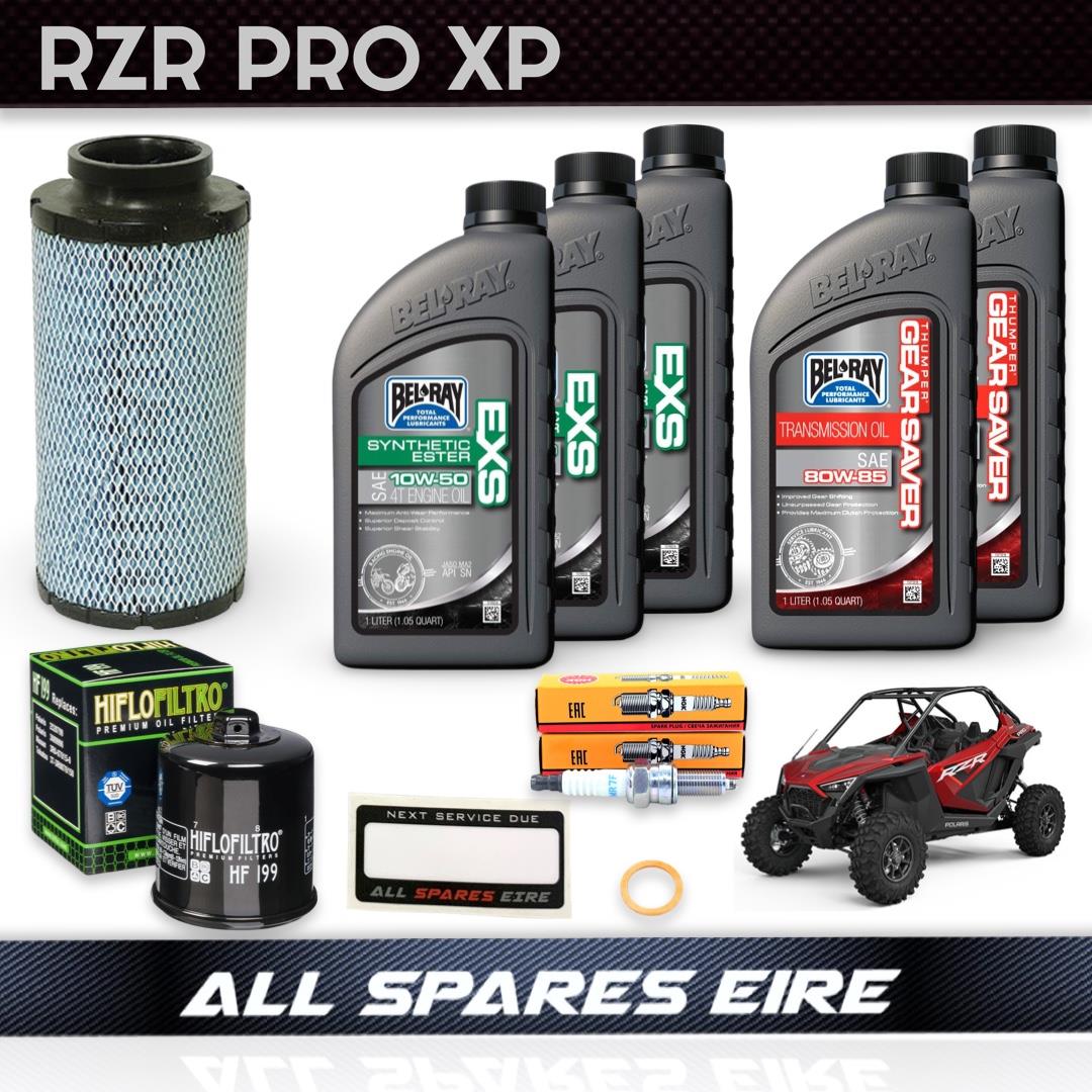 POLARIS RZR PRO XP & TURBO R SERVICE KIT INC OIL, FILTERS, & PLUGS