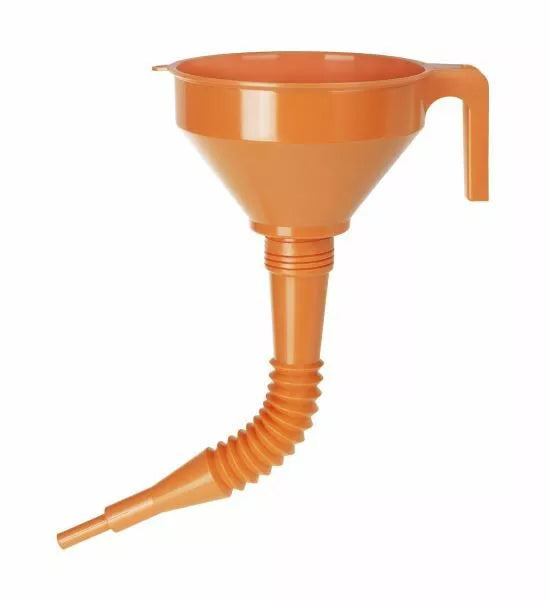 Pressol 160mm Large Flexible Funnel with Handle & Removable Strainer 1.2 Litre