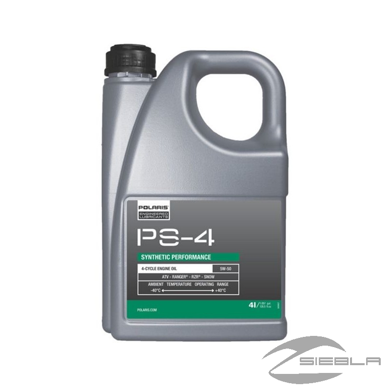 GENUINE OEM POLARIS RANGER RZR SPORTSMAN ATV UTV PS-4 ENGINE OIL 4L
