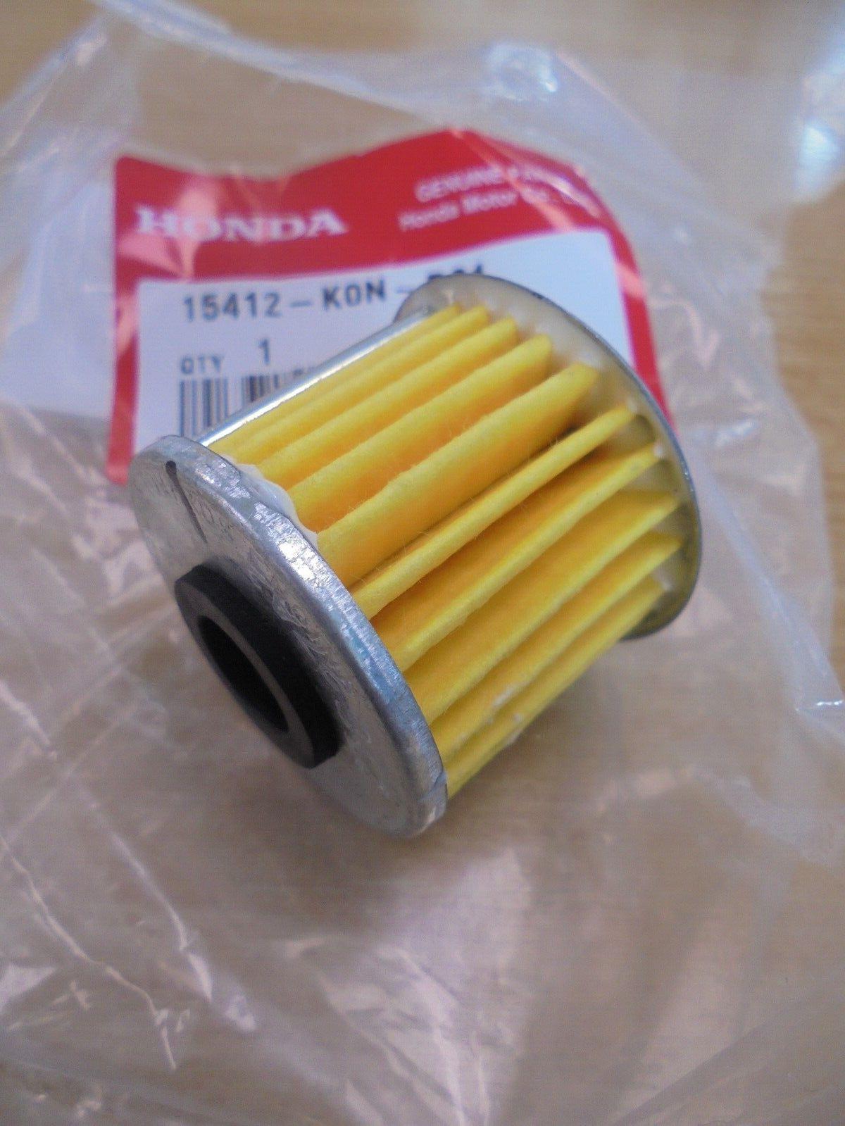 Genuine Honda CB125F CBF125 2021-2026 Engine Oil Filter New OEM 15412-K0N-D01