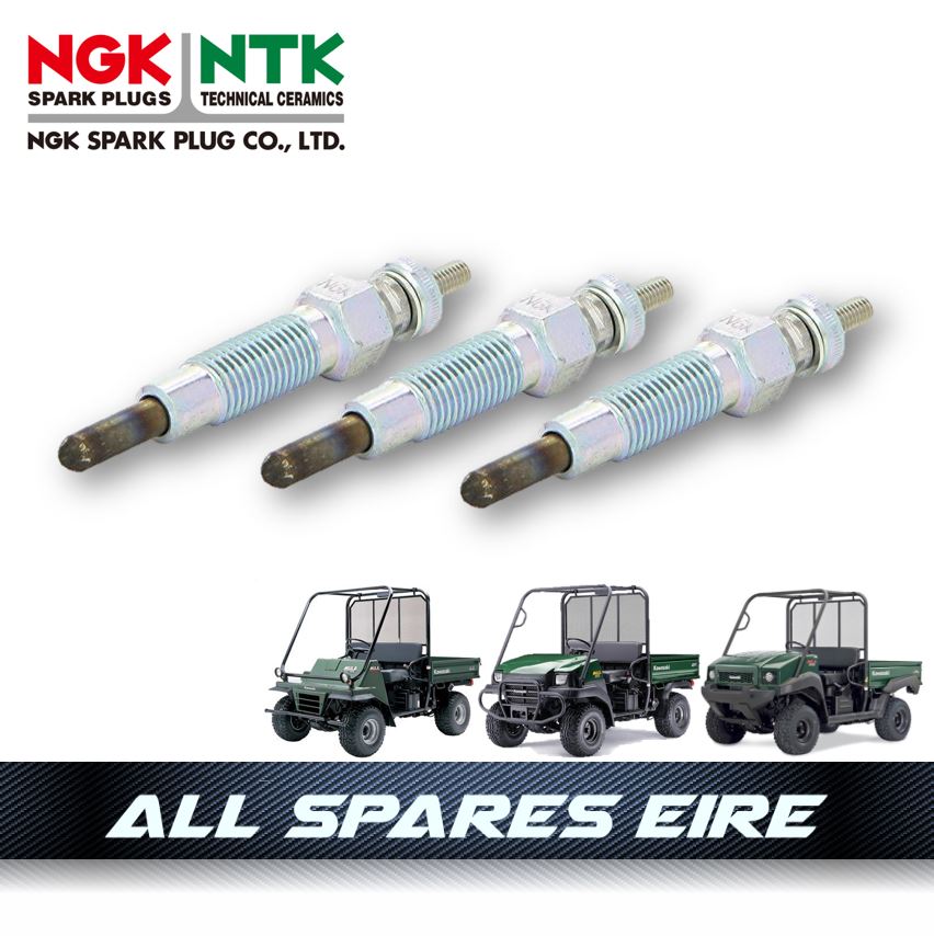 Glow Plug Kit Kawasaki Mule Diesel KAF950 2510 3010 4010