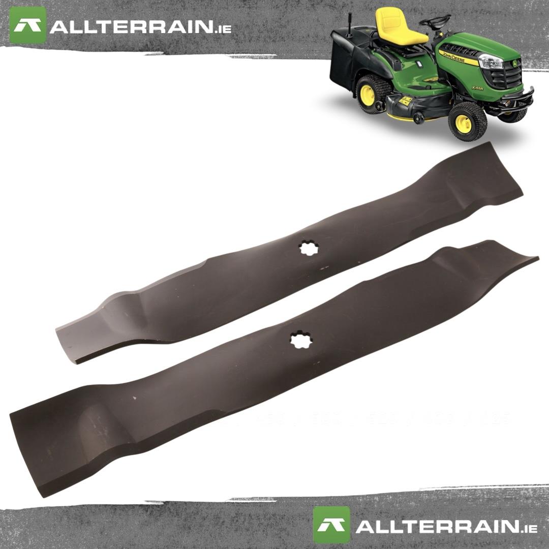 BLADE SET JOHN DEERE X130R & X155R RIDE ON REPL OEM GX23227 GX23228
