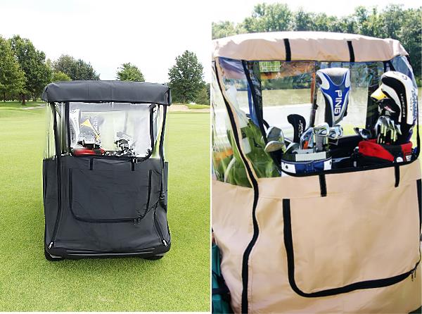 YAMAHA 3 SIDED CUSTOM FIT GOLF BUGGY DOORWORKS™ USA COVER ENCLOSURE