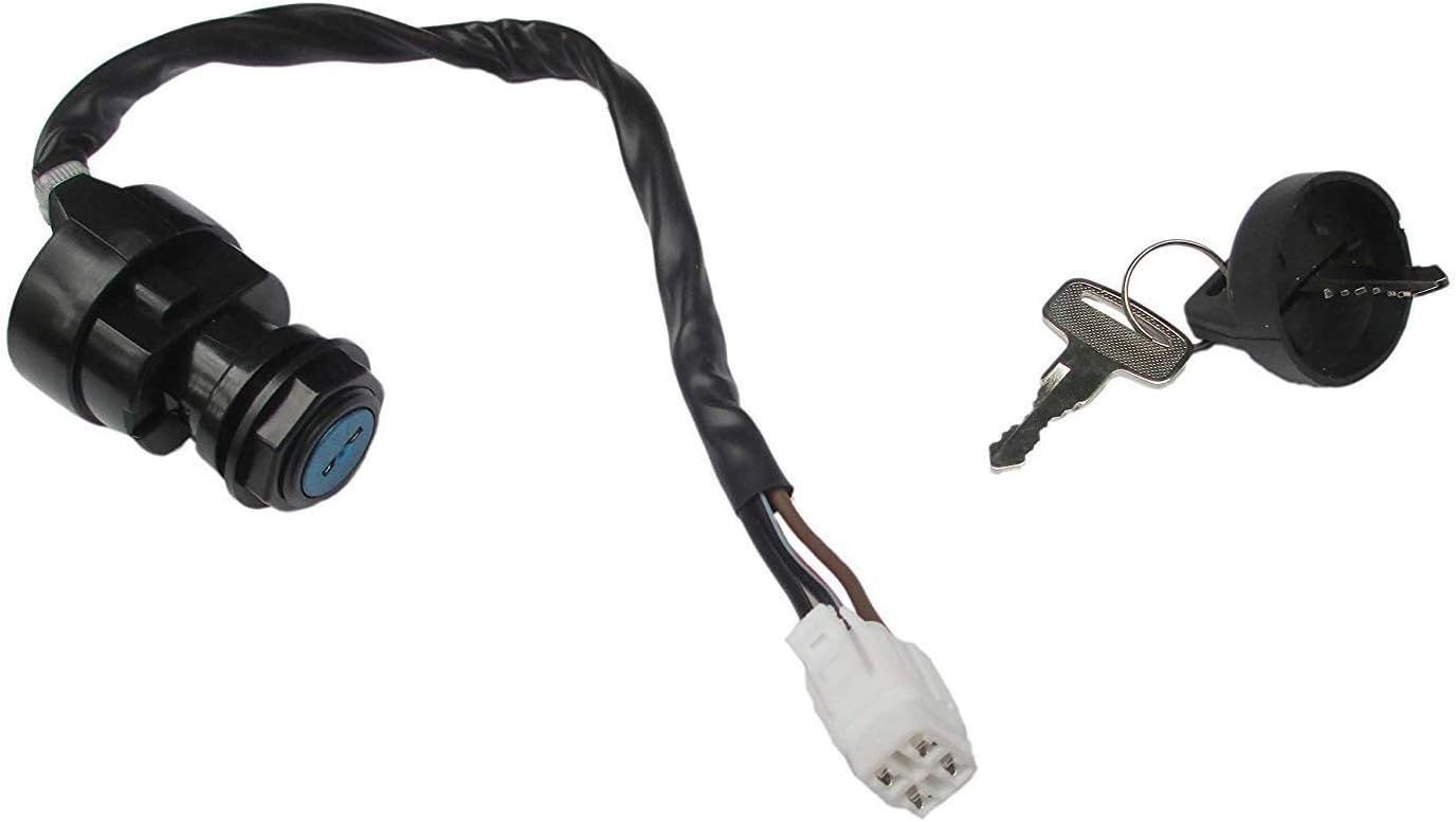 Ignition Switch & Keys for Select Yamaha Grizzly Kodiak 400 450