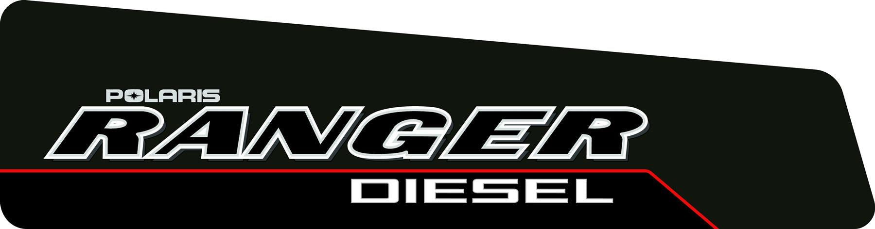 POLARIS RANGER DIESEL 1000D STICKERS DECAL KIT DECALS LOGOS