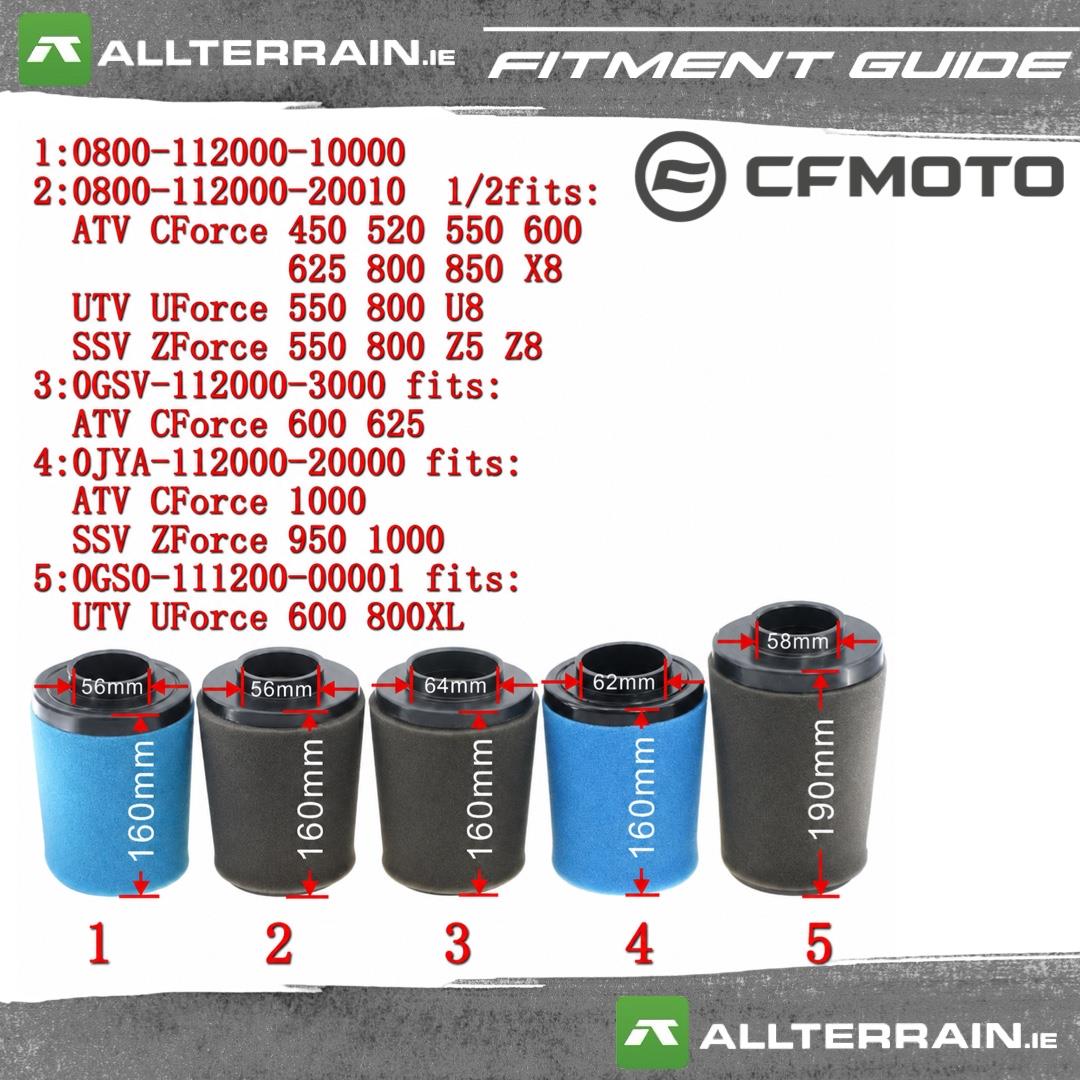 GENUINE CFMOTO AIR FILTER CFORCE 600 625 TOURING AGRI OVERLAND 23+