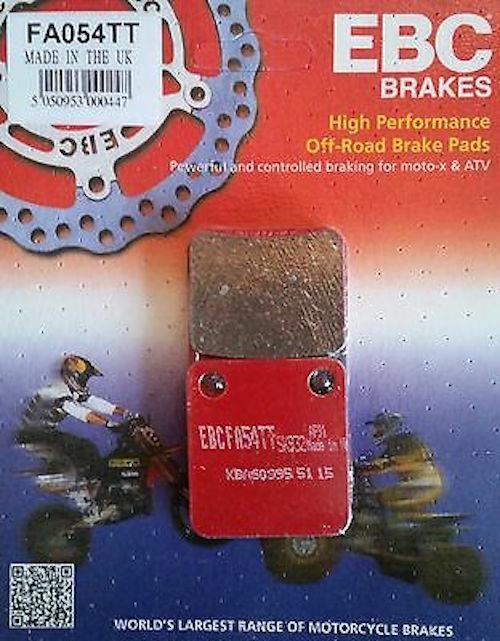 EBC FRONT BRAKE PADS FA054TT - SEE APPLICATION LIST