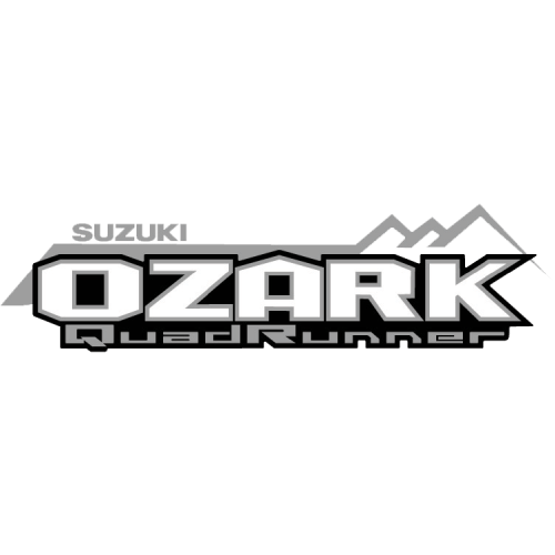 SUZUKI OZARK LT-A250 QUAD ATV REPLACEMENT TANK STICKERS DECAL KIT