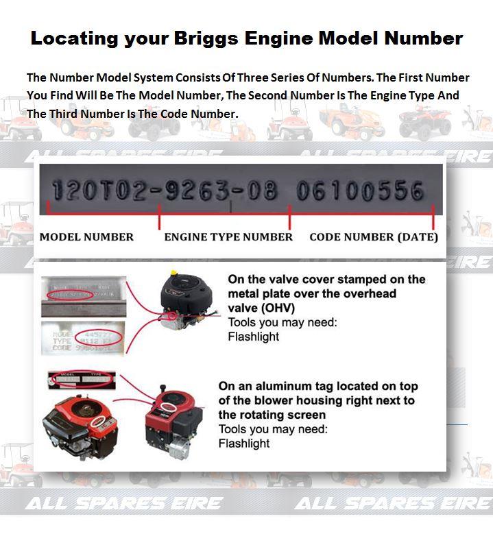 BRIGGS & STRATTON 21 HP ENGINE FOR RIDE ON MOWERS 540CC - 33R8 33S8