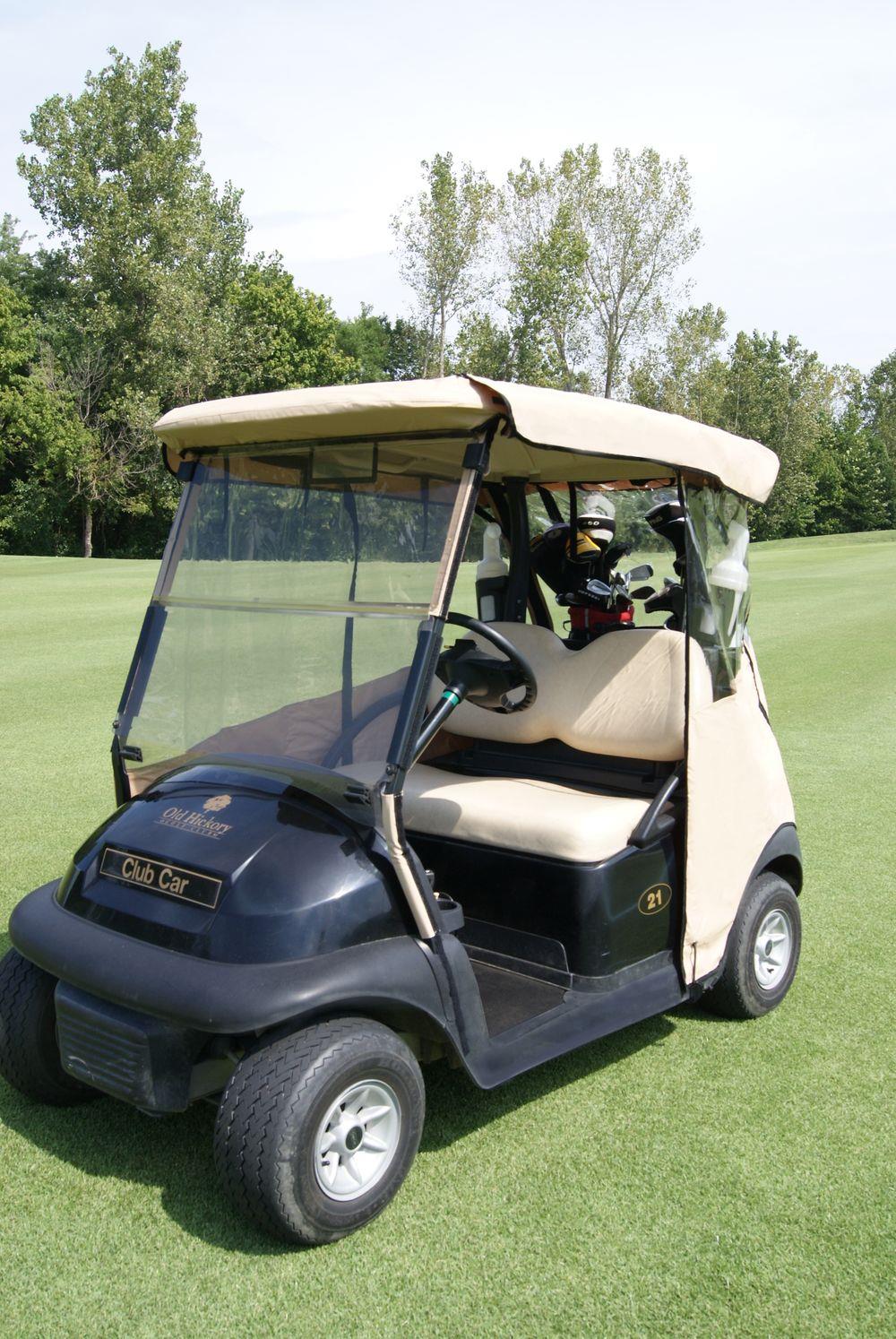 YAMAHA 3 SIDED CUSTOM FIT GOLF BUGGY DOORWORKS™ USA COVER ENCLOSURE