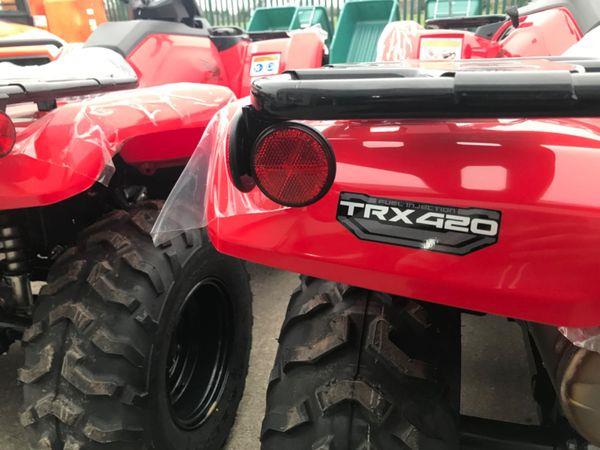 Genuine Honda TRX 420ES Fourtrax Fairing Mudguard Sticker Decal Rear
