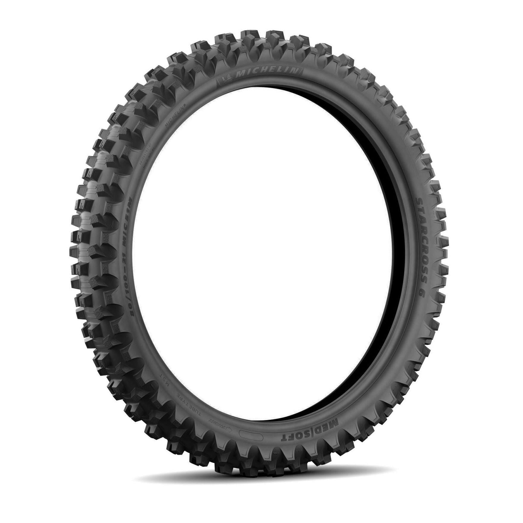 80/100-21 MICHELIN STARCROSS 6 MEDIUM SOFT FRONT TIRE