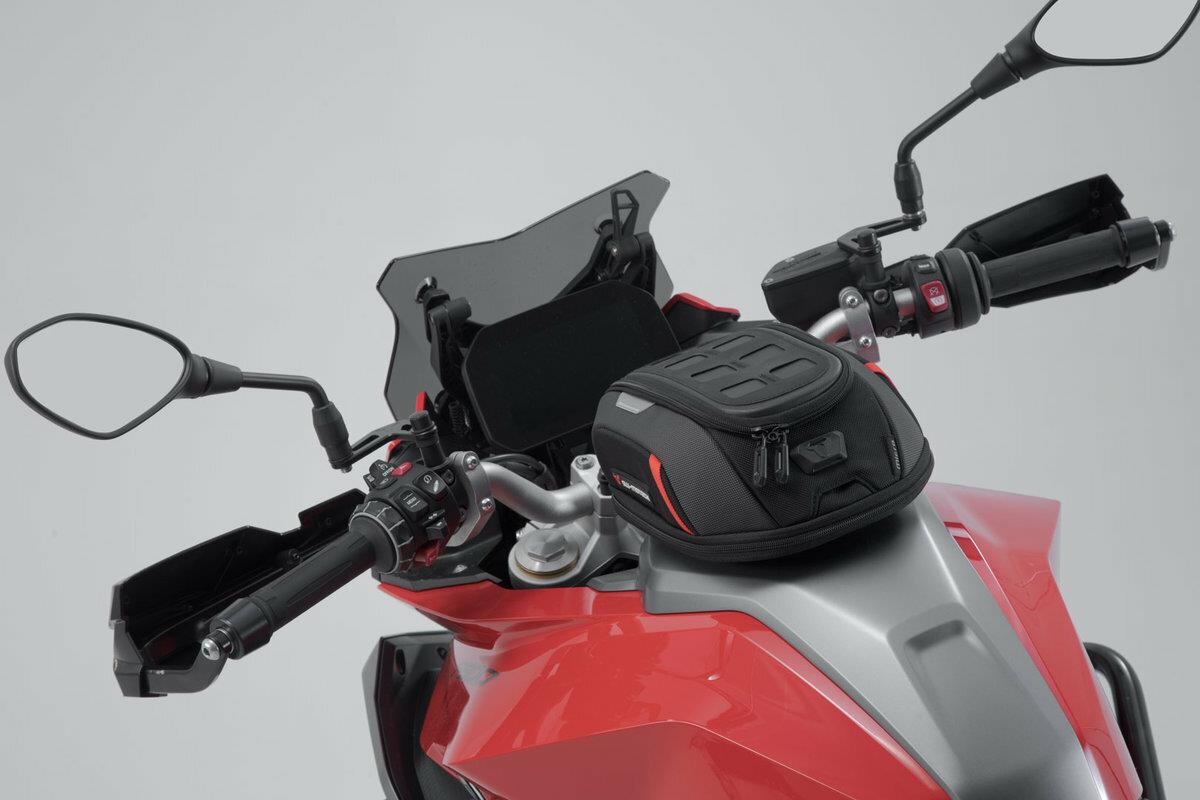 SW Motech Micro Pro Quick Lock Motorbike Motorcycle Tank Bag - Black