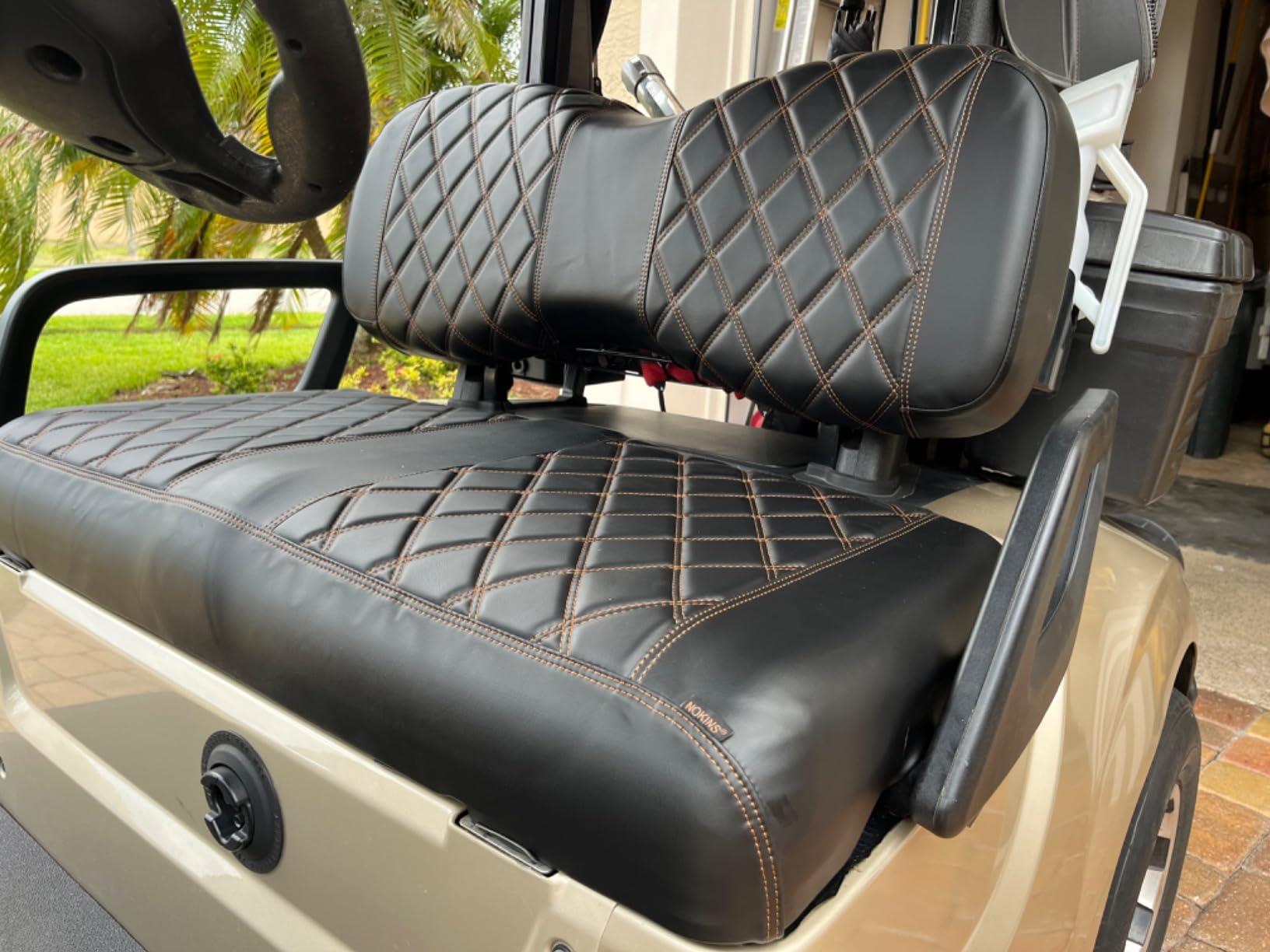 YAMAHA GOLF CART LUXURY REPLACEMENT BACK & BOTTOM SEAT COVER SET 2007+