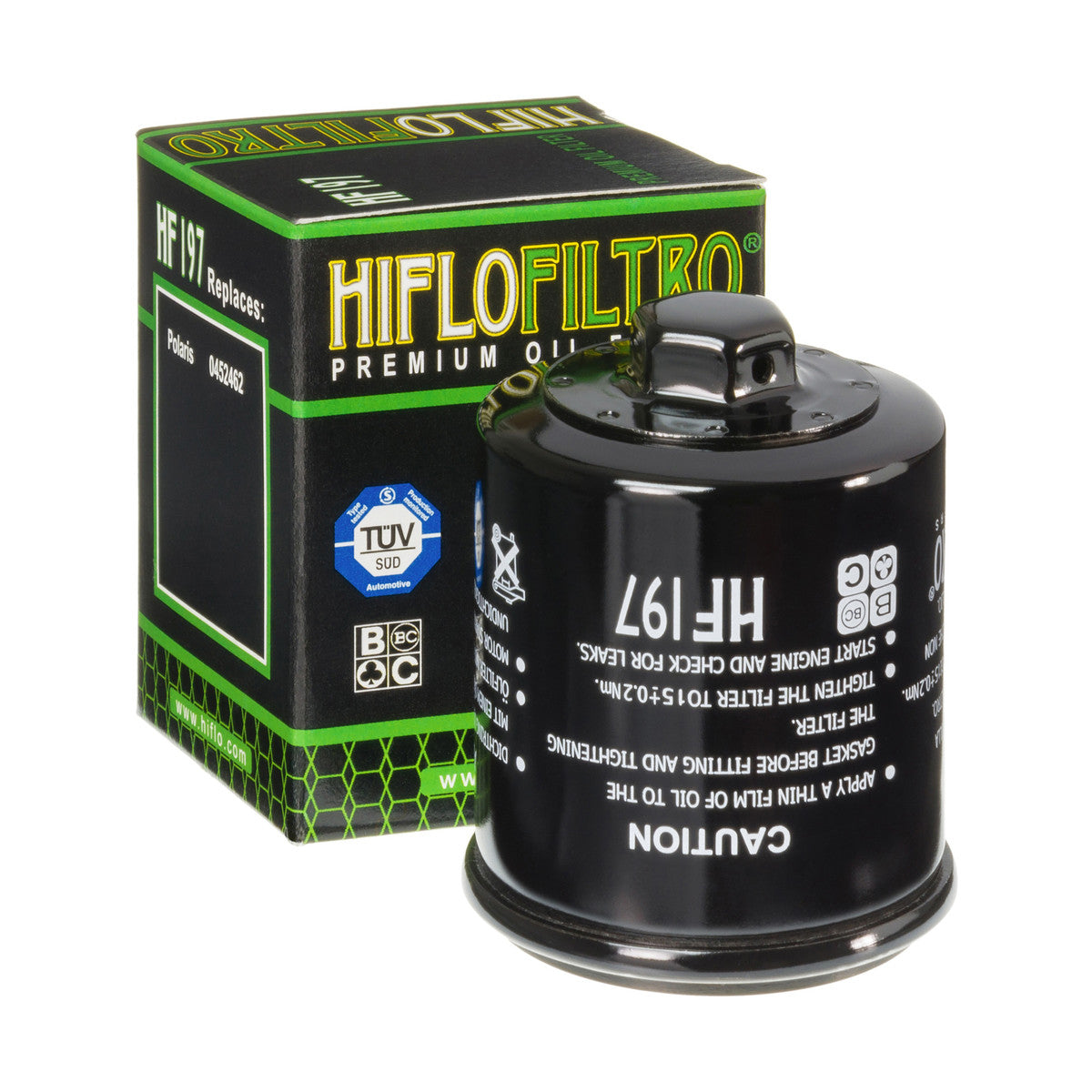 FILTER OIL POLARIS 200 HF197