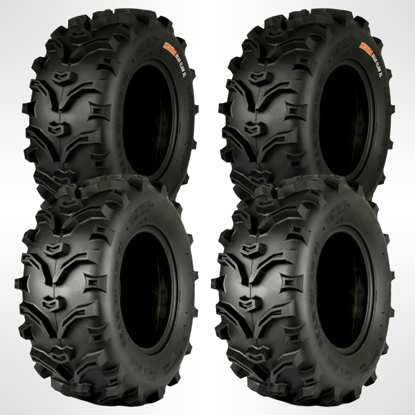 Kenda Bearclaw XL Tyre Set for Honda TRX400FA 4x4 Fourtrax