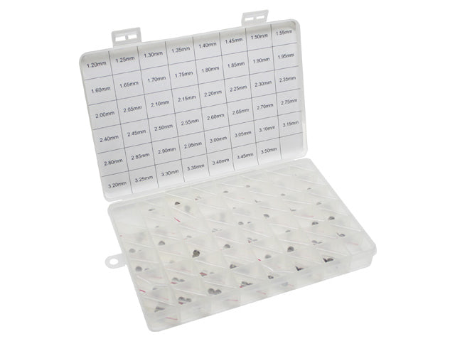 141 Piece Valve Shim Kit 9.48mm 1.20 - 3.5mm for Motorcycles & ATVs