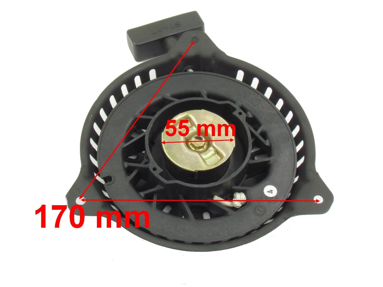 Recoil Starter with Pull Rope for Hyundai HYM530SPE 224cc Lawnmower