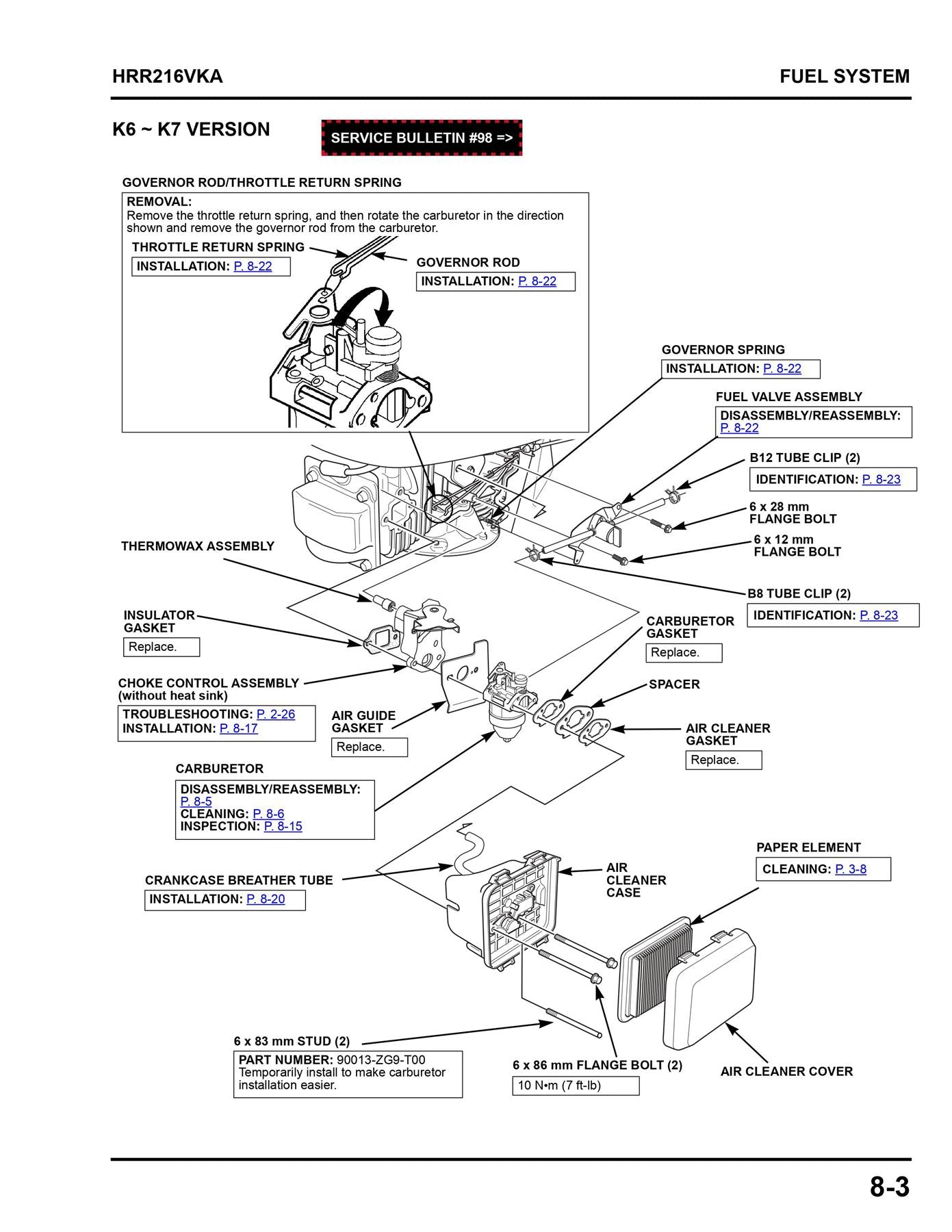 GENUINE HONDA 16620-Z8D-305 AUTO CHOKE THERMO WAX GCV160