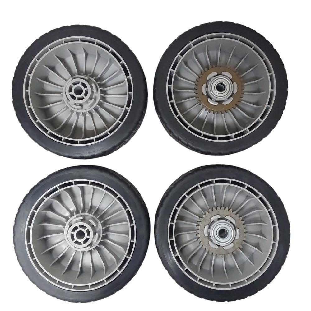 Genuine OEM Honda HRG536 Wheel & Tire Kit - 2 Front & 2 Rear Wheels