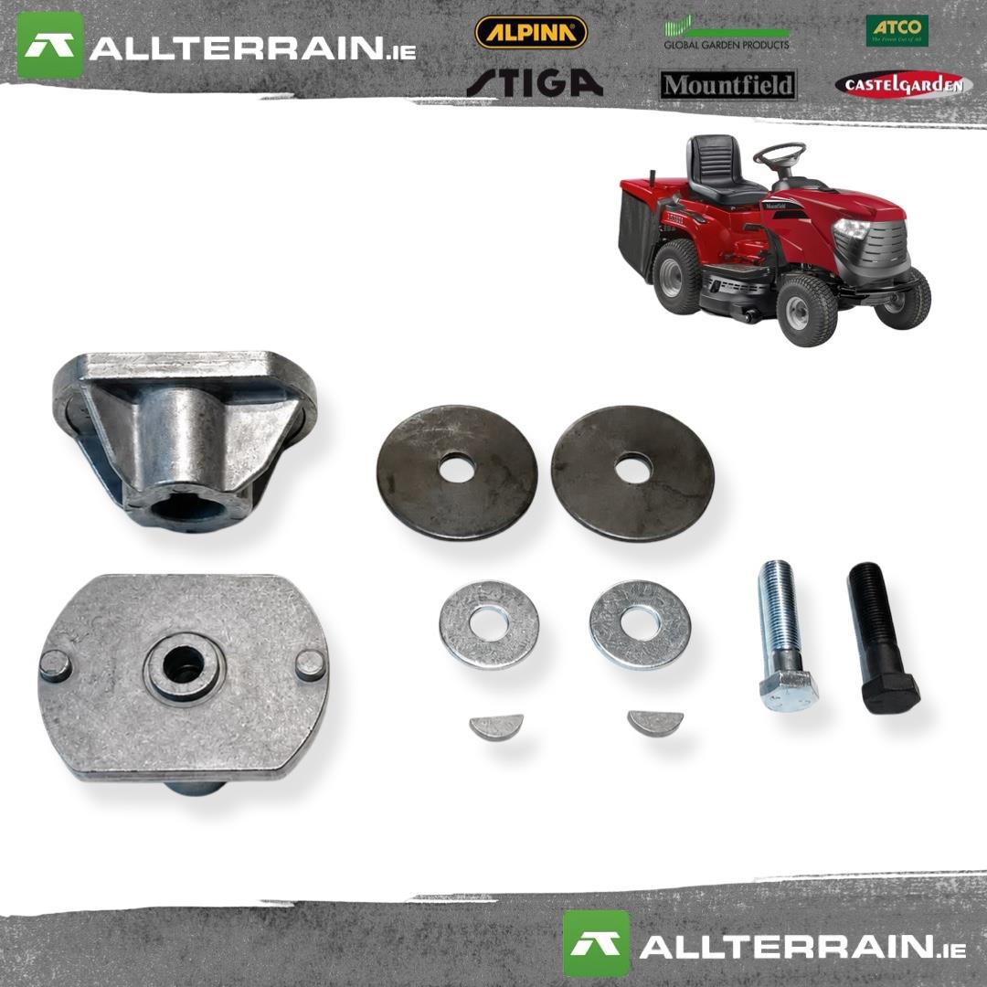 Castelgarden Ride On Mower Blade Boss & Bolt Kit Fits Most Models