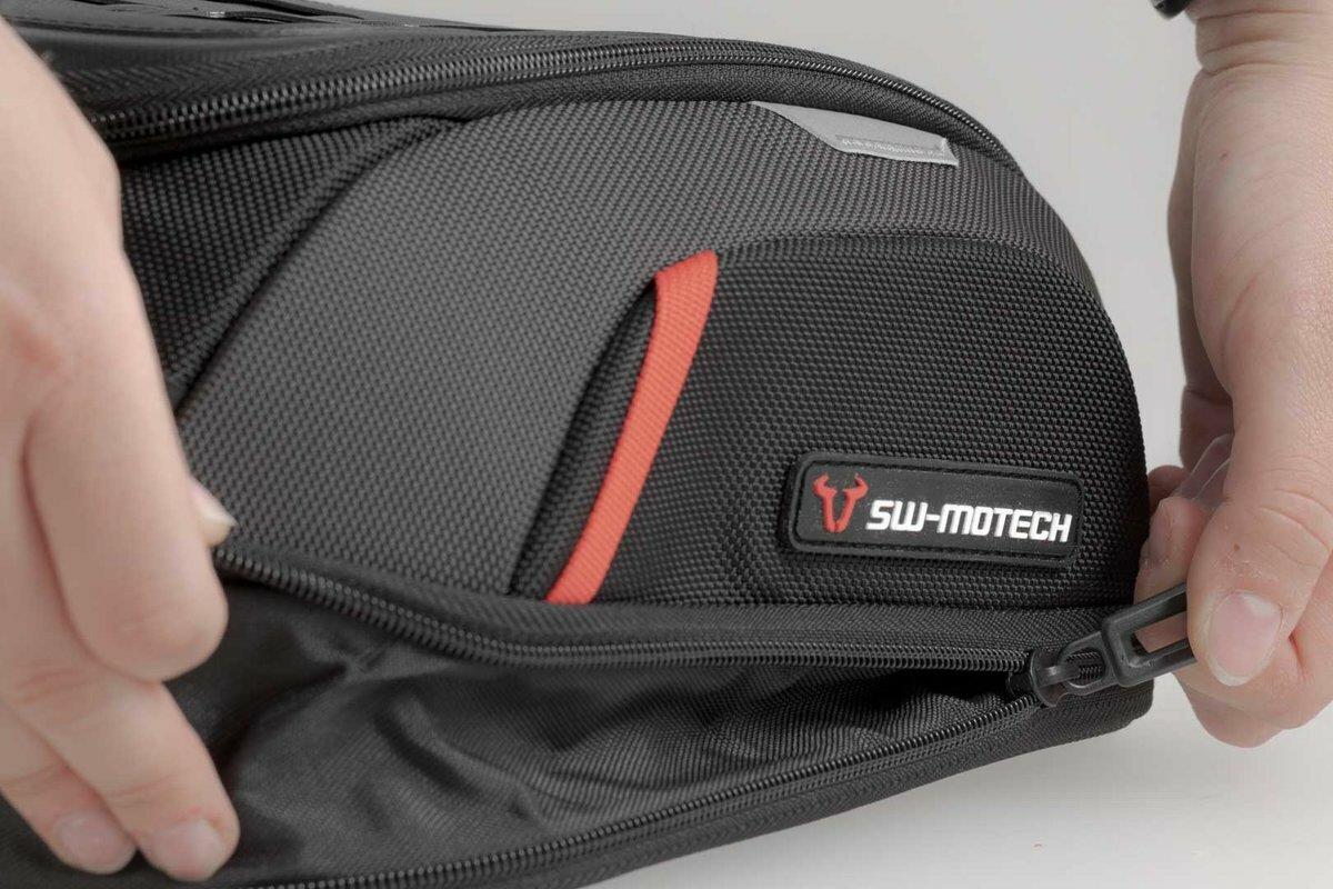 SW Motech Micro Pro Quick Lock Motorbike Motorcycle Tank Bag - Black