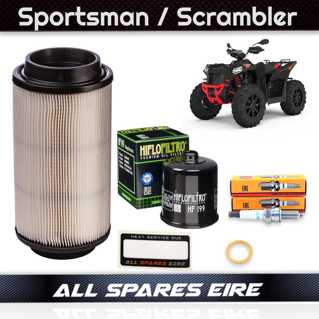 POLARIS SPORTSMAN & SCRAMBLER 1000 SERVICE KIT INC FILTERS & PLUG
