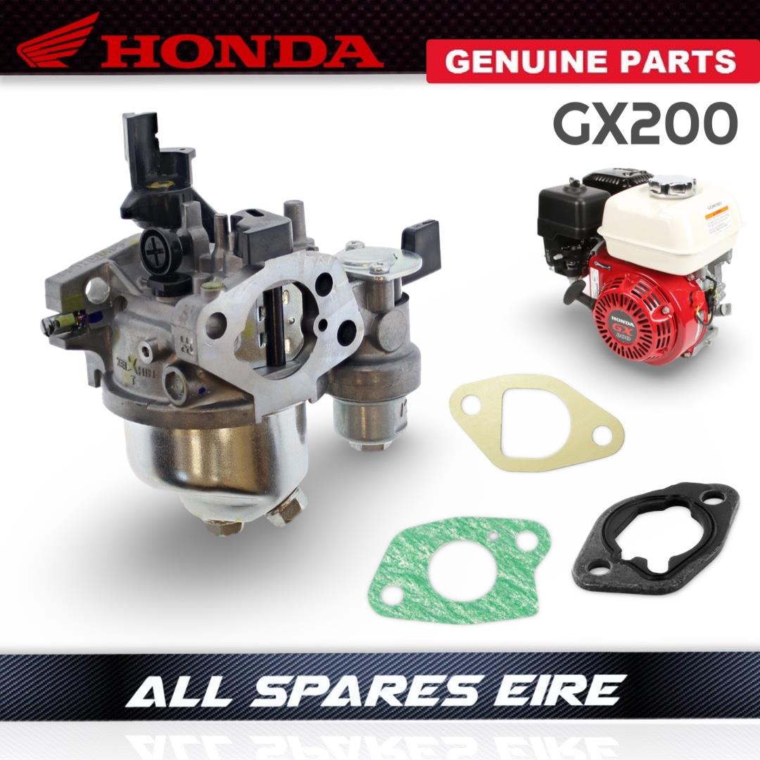 Genuine Honda Carburettor & Gaskets GX200T GX200RT GX200UT BE64Y A