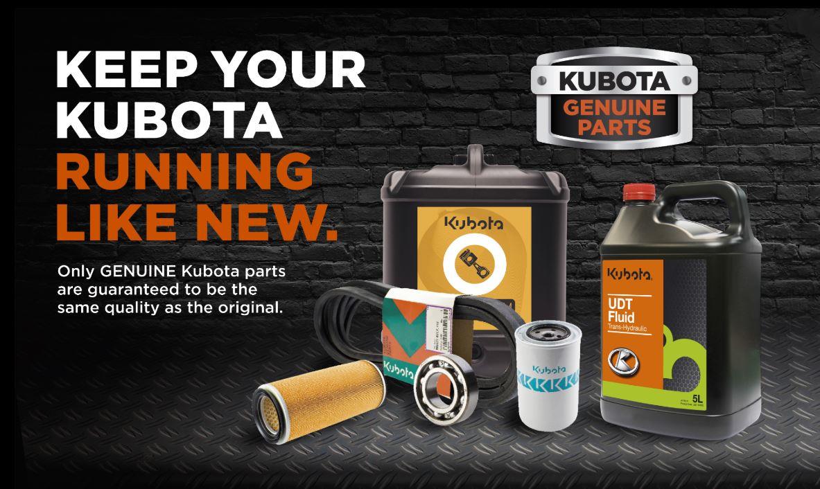 Genuine Kubota 1000 Hr Service Kit U17-3A, U17-5 & U18-5 Inc Fan Belt