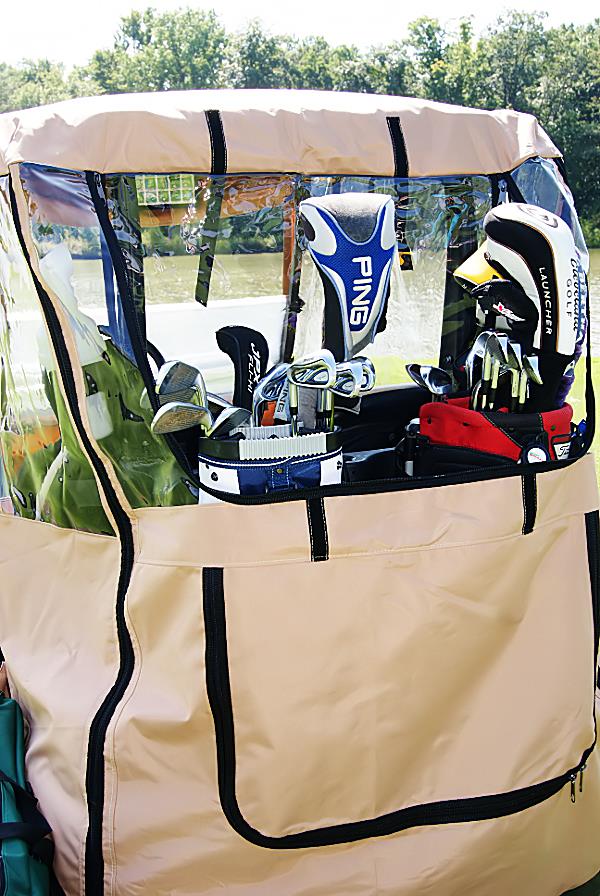 YAMAHA 3 SIDED CUSTOM FIT GOLF BUGGY DOORWORKS™ USA COVER ENCLOSURE