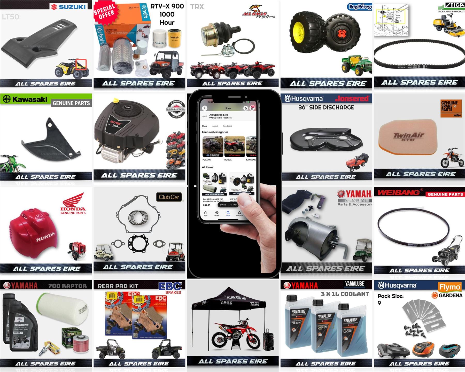 Yamaha Kodiak 400cc YFM400 Auto Service Kit (2000-2002)