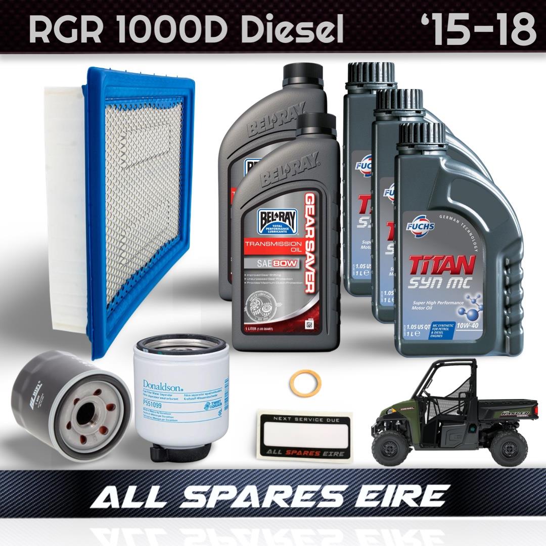 POLARIS RANGER 1000D DIESEL WITH KOHLER ENGINE SERVICE KIT (2015-2018)