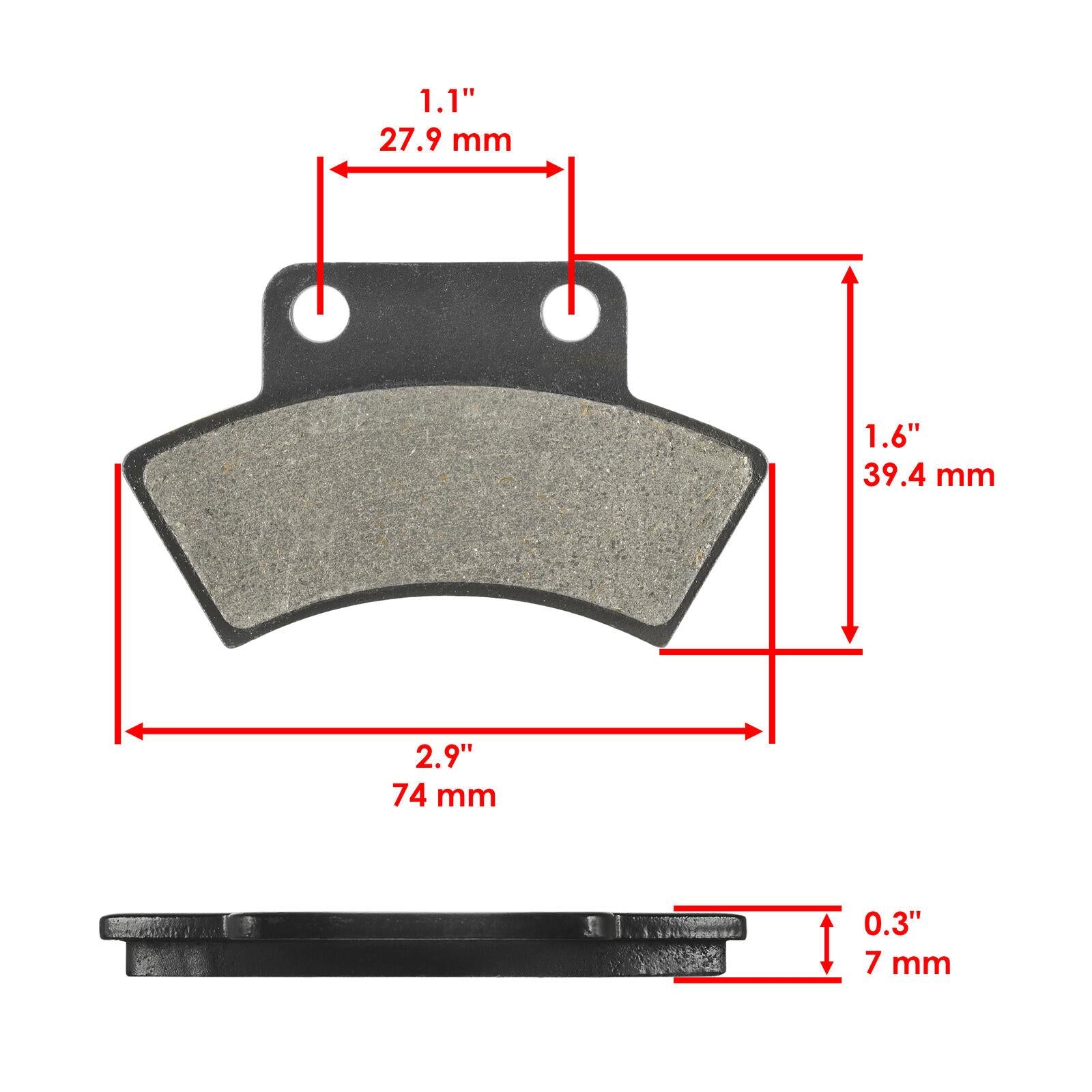 Brake Pads for Polaris 2200899 1910032 1930626 1930644 1930741 2200418 2200464
