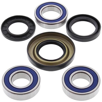 Wheel Bearing Kit Rear 98-14 Honda Trx 350-500, Allballs 25-1037 Atv