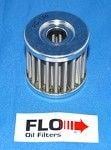 OIL FILTER FLO REUSABLE PC139, PC RACING USA STAINLESS STEEL