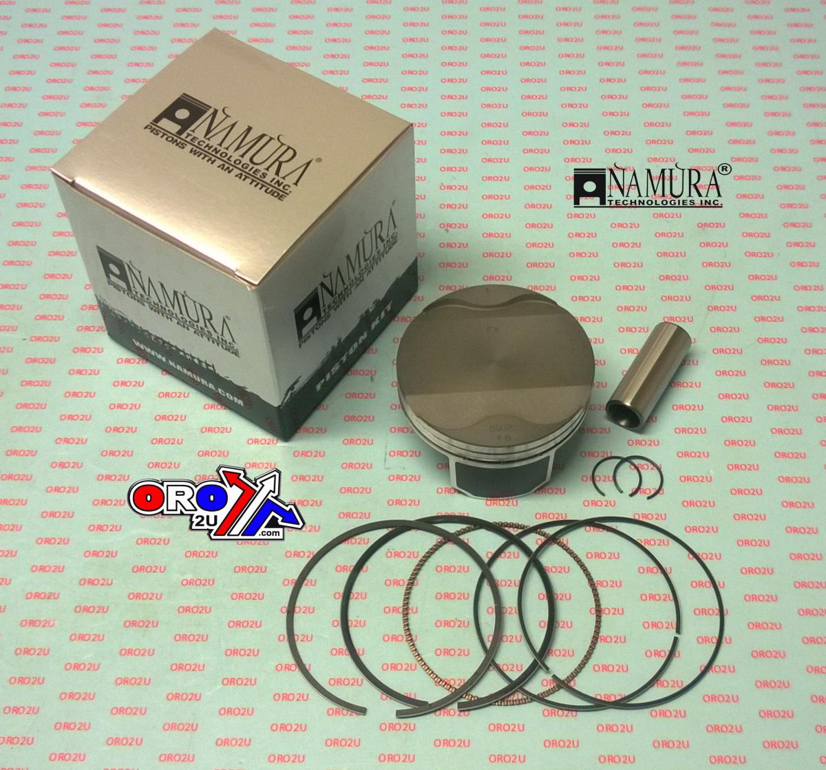 PISTON KIT LTZ400 KFX400 90.00, NAMURA NA-30002 SUZ, KAW, DVX