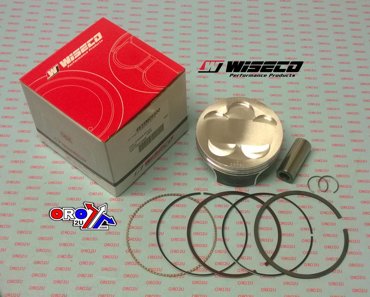 PISTON KIT 04-13 YFZ450 95.00, WISECO 4835M09500 COMP 13:1
