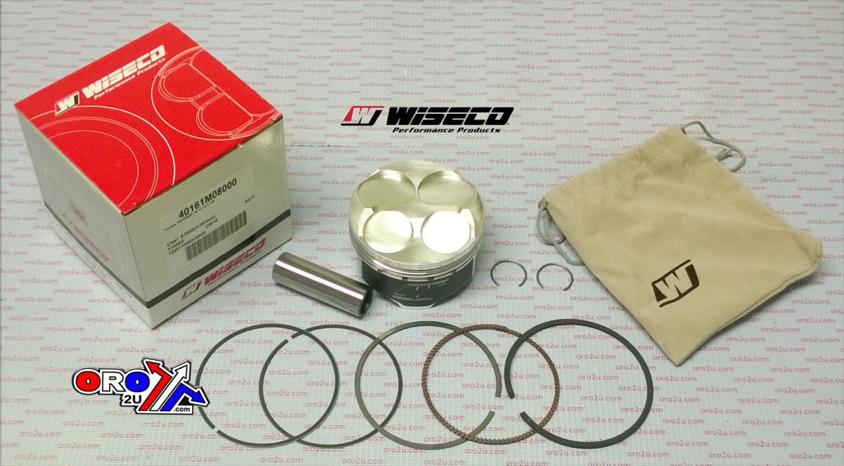 PISTON KIT 16-17 YXZ1000R, 13:1 Comp., WISECO 40161M08000 YAMAHA, BORE 80.00mm ArmorGlide
