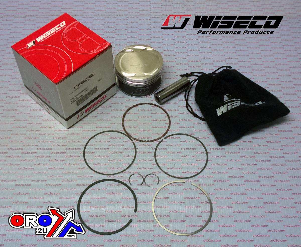PISTON KIT YXZ1000R 2016-2017, Turbo Use Only, WISECO 40160M08000 YAMAHA, BORE 80.00mm ArmorGlide