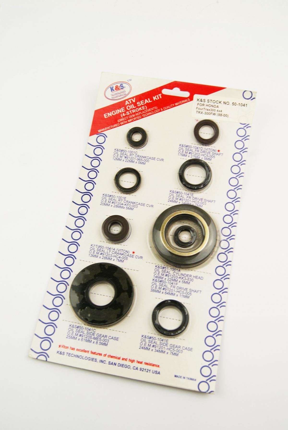 Oil Seal Set 88-00 Trx300 Ks50-1041