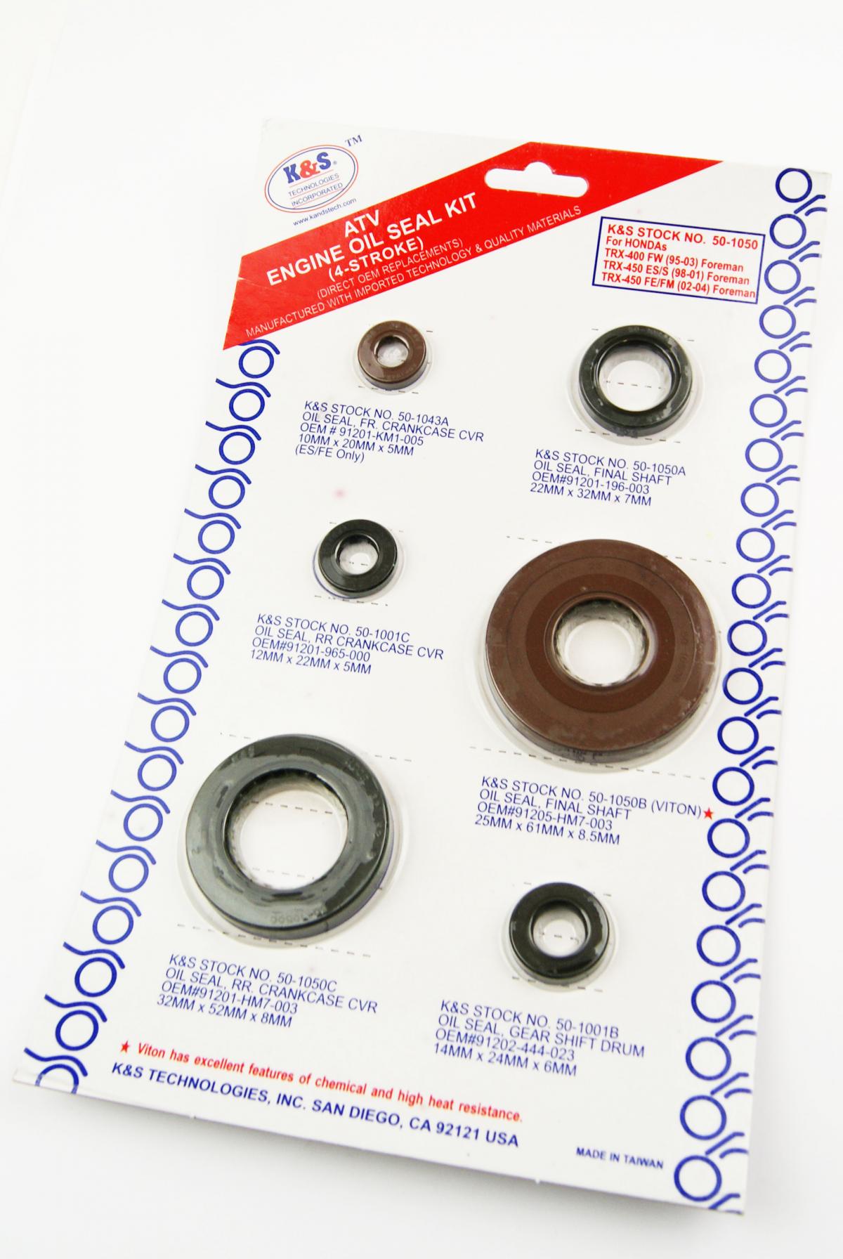 Oil Seal Set Trx400 Atv Ks50-1050