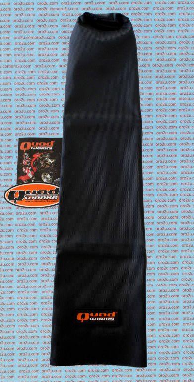 SEAT COVER 03-08 KFX LTZ400, BLACK GRIPPY