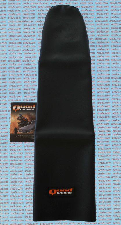 SEAT COVER 03-08 KFX LTZ400, STD SMOOTH BLACK