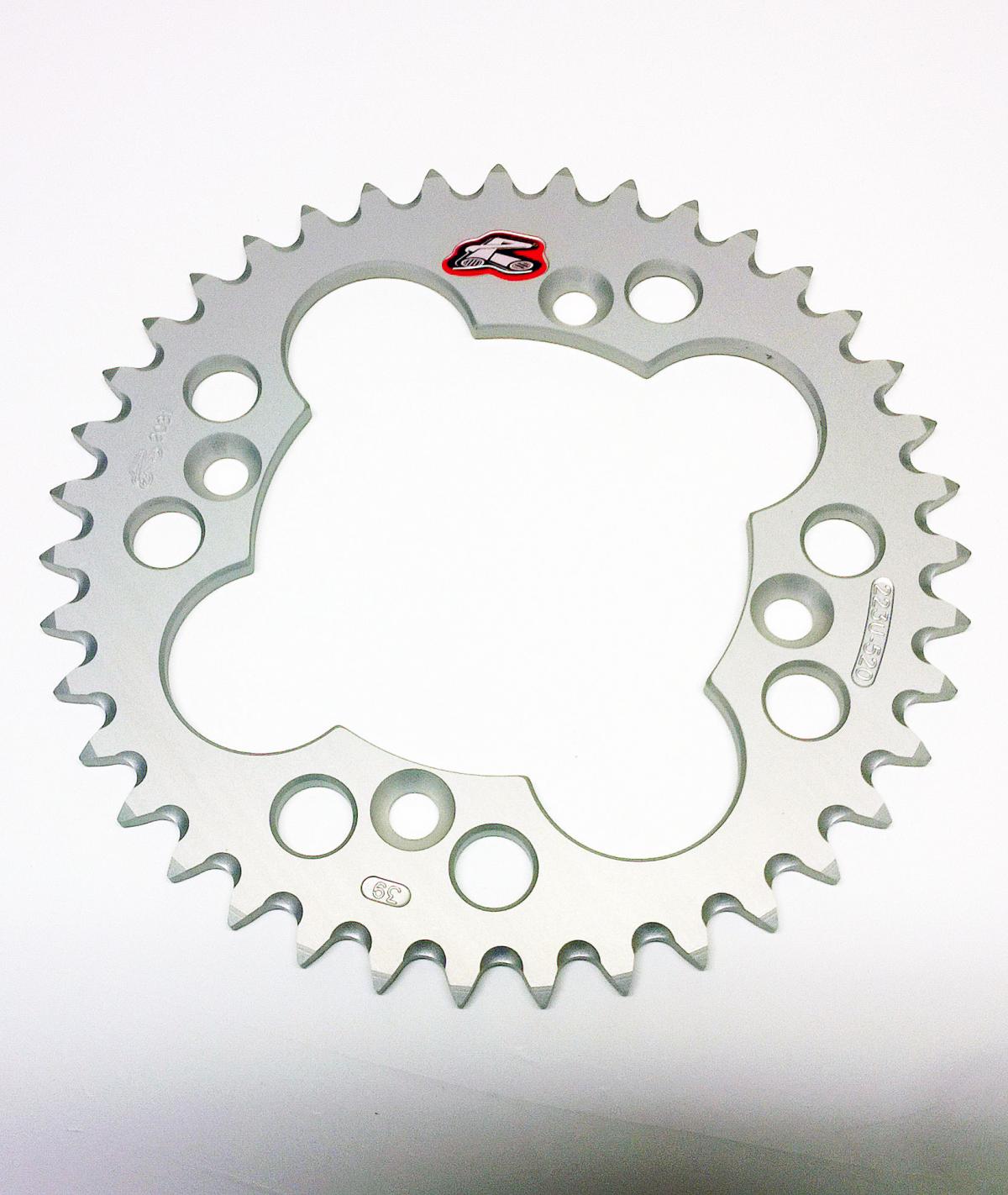 Rear Sprocket Renthal Atv, Ultralite 223U-520-39Gpsi Silver