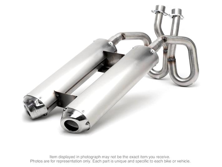 Powercore 4 Dual Exhaust Silencer 07-11 Polaris RZR 800 - FMF 045216