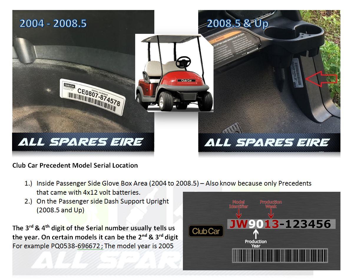 CLUB CAR PRECEDENT EFI GOLF CART BUGGY SERVICE KIT - AIR FILTER & PLUG 2015 UP