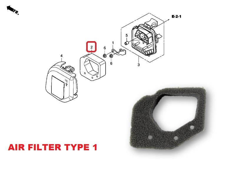SERVICE KIT FOR HONDA GX25 ENGINE AIR, FUEL FILTER PLUG & OIL